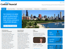 Tablet Screenshot of contourfinancial.com